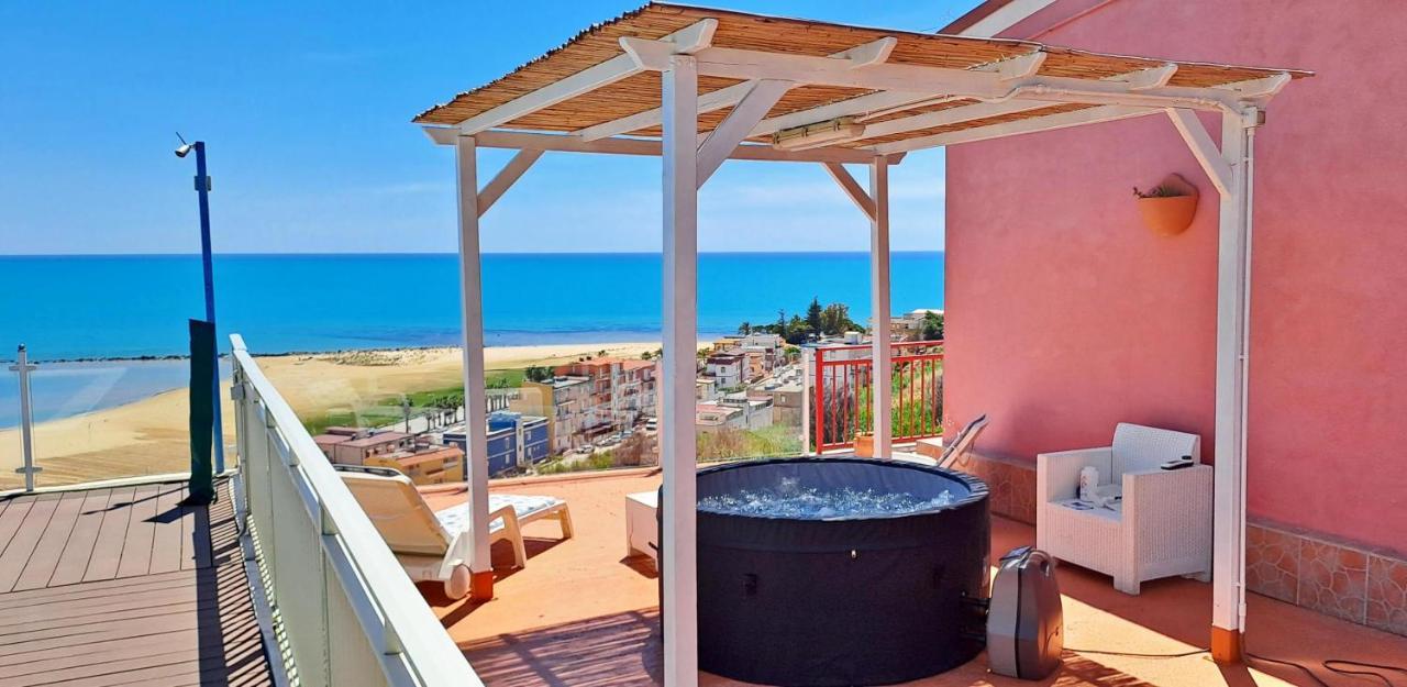 La Terrazza Sul Mare Di Bellavista Villa Porto Empedocle Exterior photo